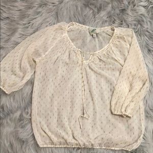 Nurture Sheer blouse